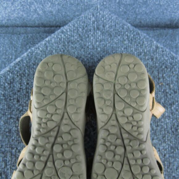 Taos Biz Women Strappy Sandal Shoes Size 7 Medium Brown Leather - Picture 9 of 10